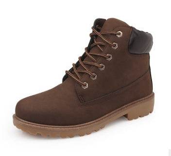 Lace Up Ankle Boots Martin Boots - Mubimart