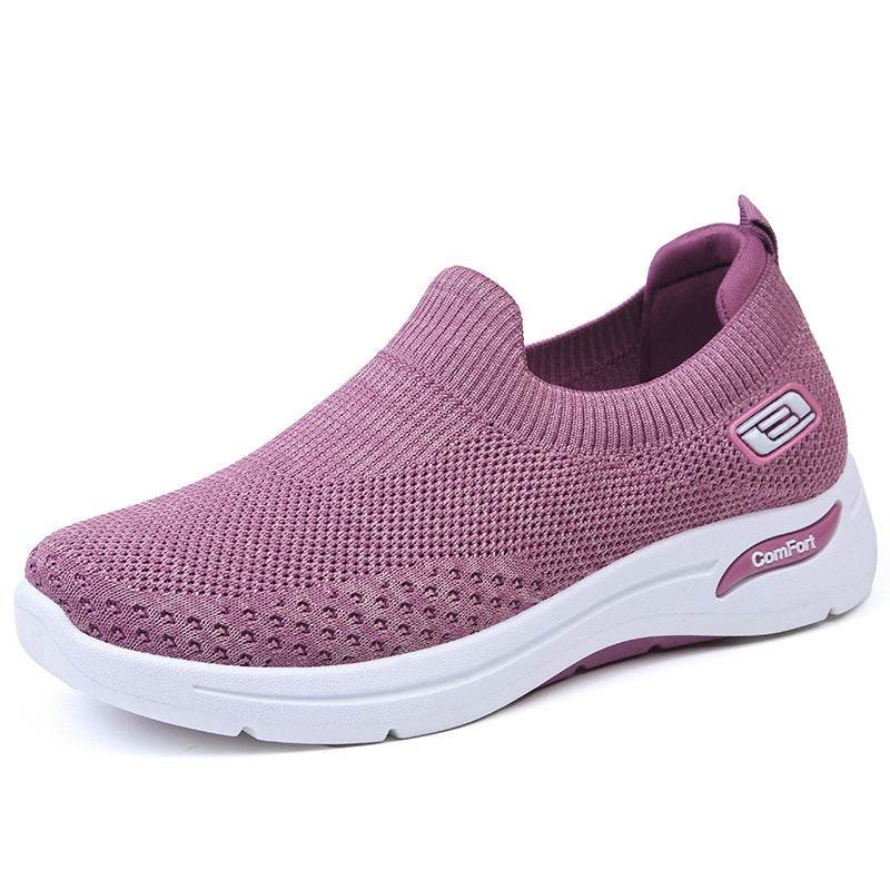 Jianbu Soft Bottom Fashionable Breathable Sneaker Women - Mubimart