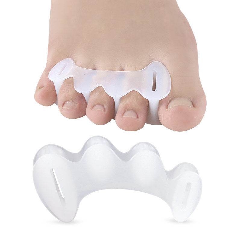 Three-hole Silicone Hallux Valgus Toe Separator Brace - Mubimart