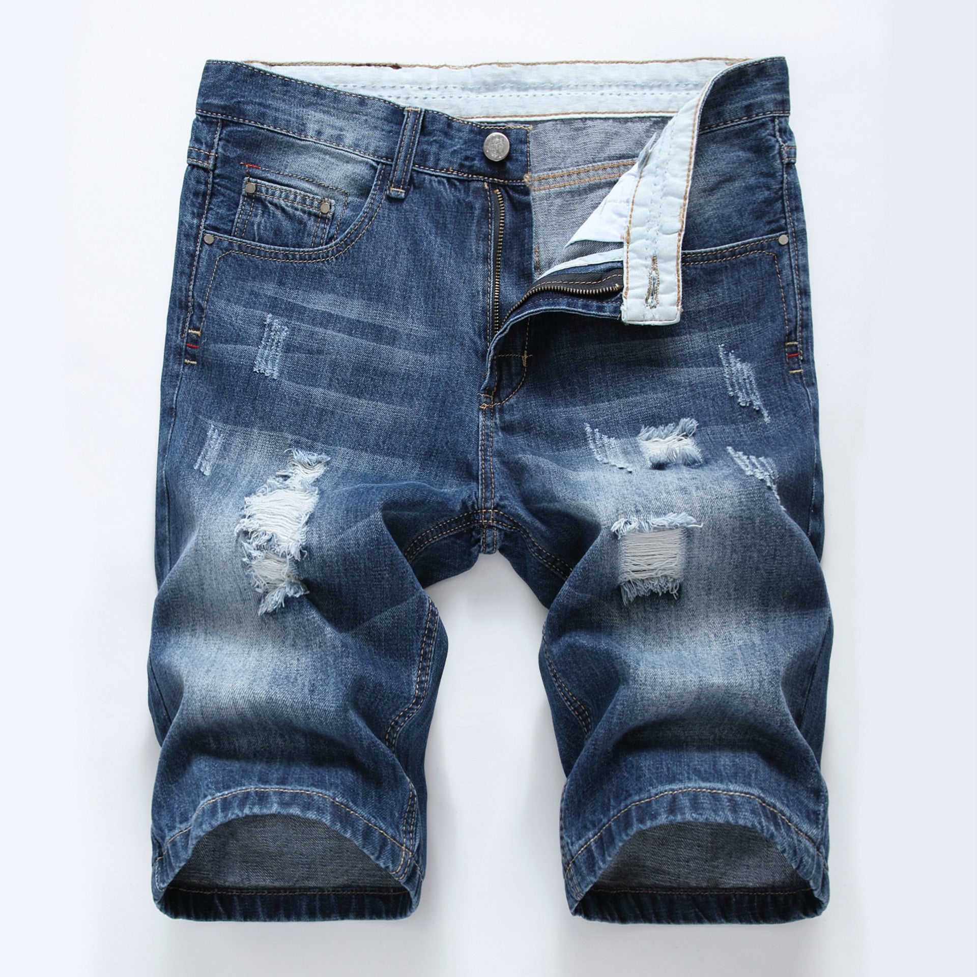 Heren Casual Mode Denim Shorts