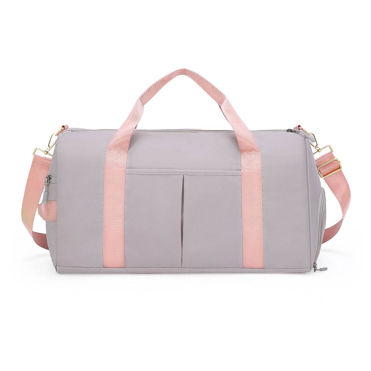 Travel Bag Women's Portable Large Capacity Sports Gym Bag - Mubimart