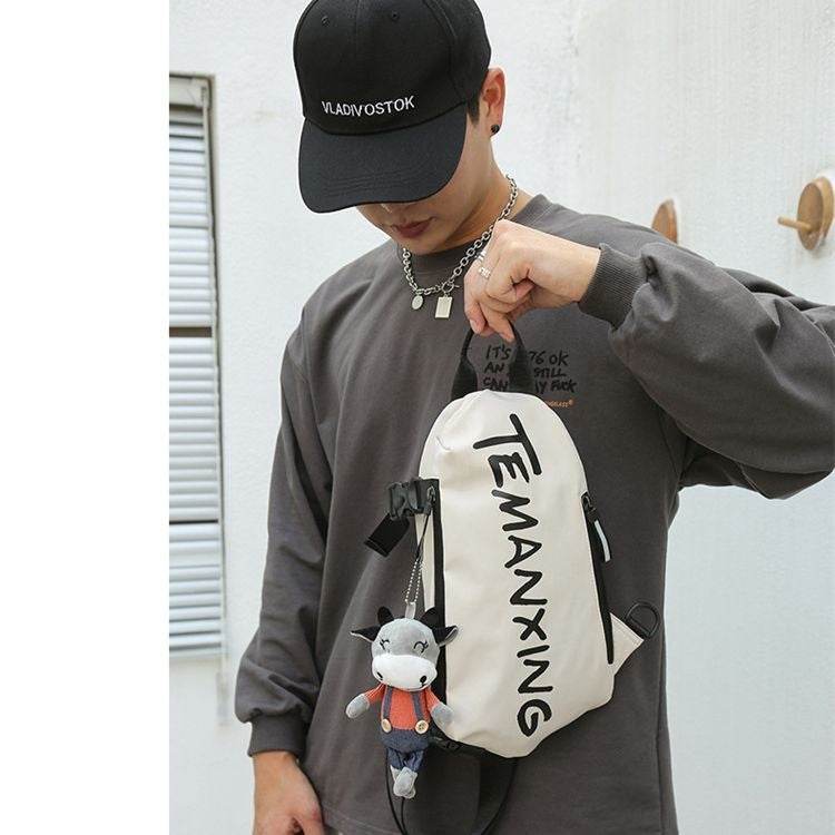 Chest Sports Student Shoulder All-match Boys Waist Bag Crossbody Small Female Messenger Bag Men - Mubimart