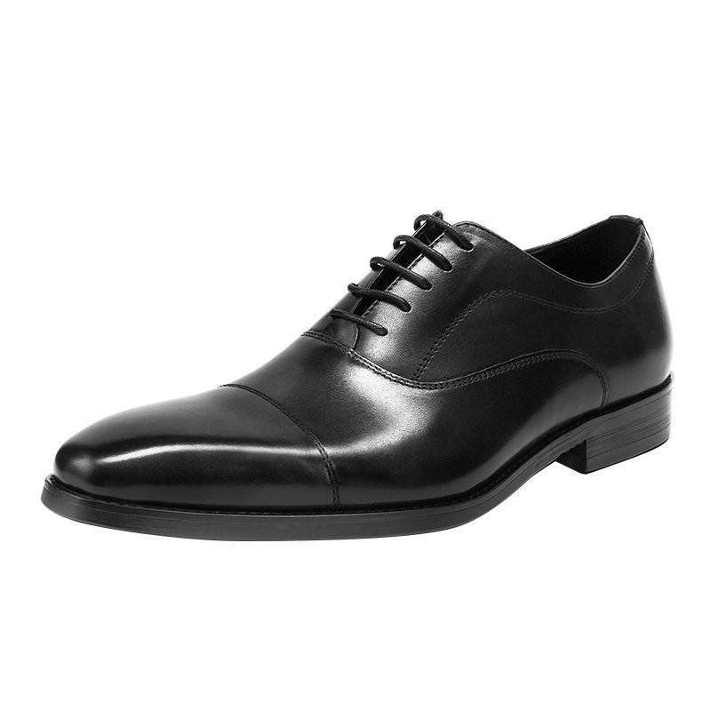 Men's Business Formal Three-joint Oxford Shoes - Mubimart