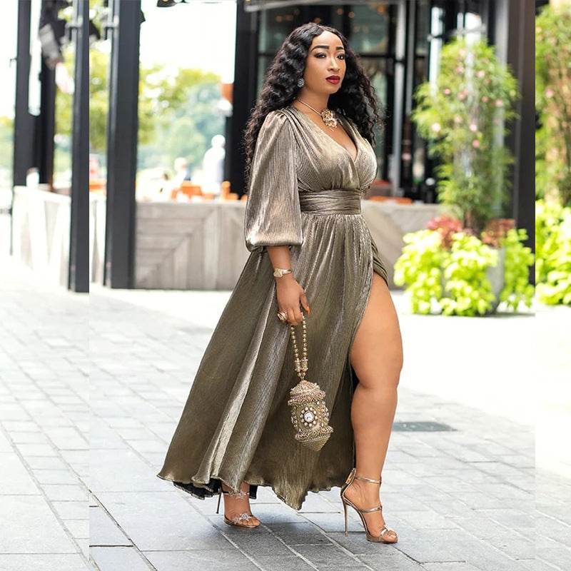 Summer Plus Size Women's Autumn Dresses - Mubimart