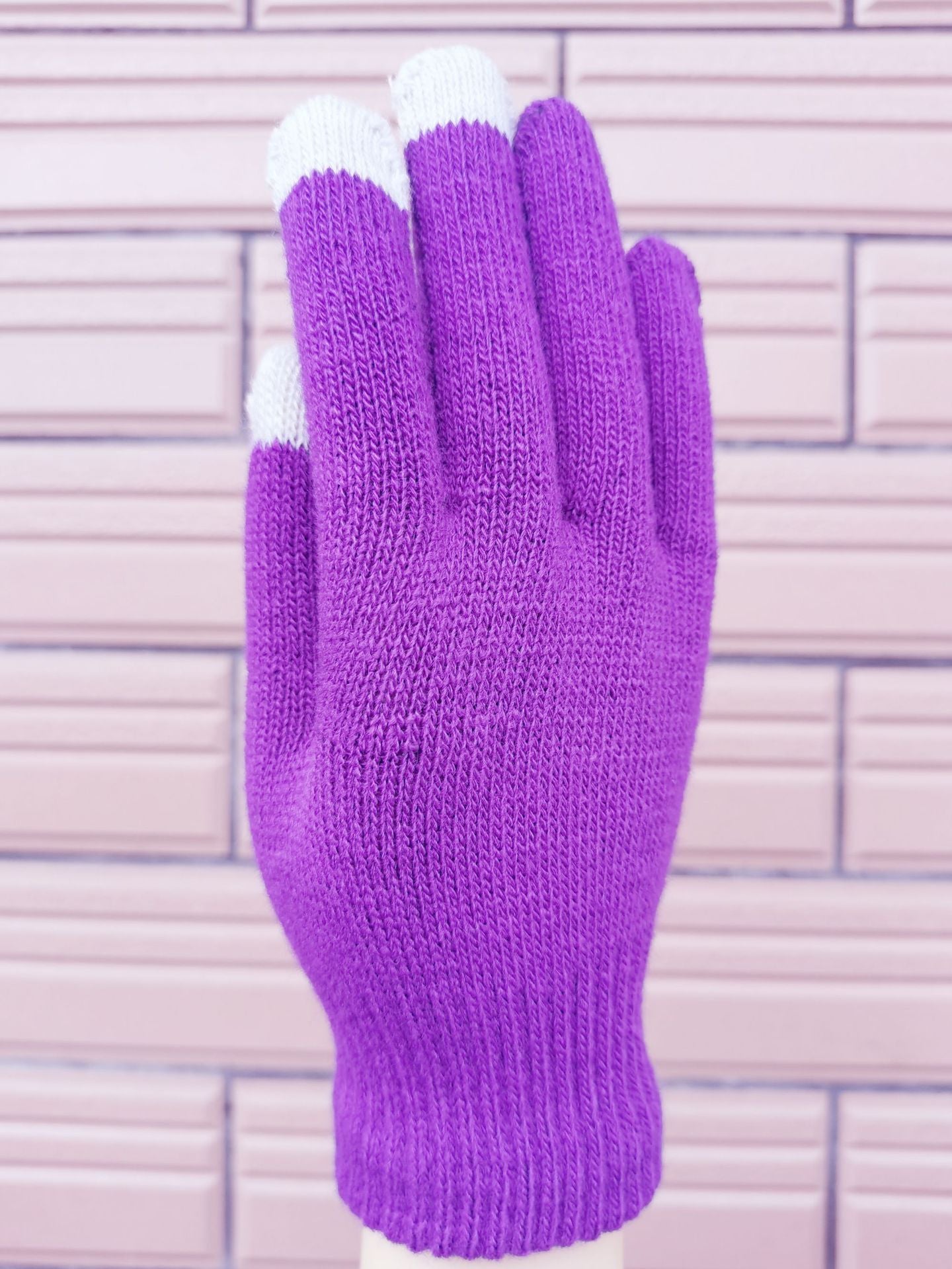 Touchscreen-Handschuhe, warme Touchscreen-Handschuhe aus Strickwolle, Winter-Touch-Handschuhe