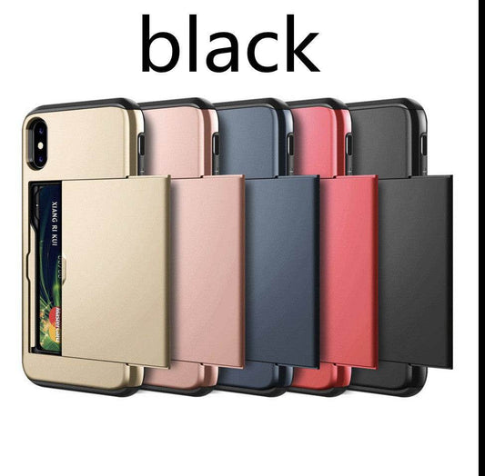 Card Shockproof Hybrid Wallet - Mubimart