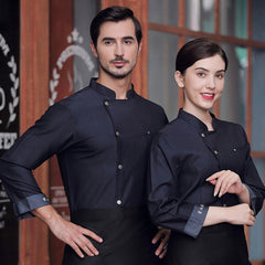 Chef Work Clothes Men And Women After Clothes Catering - Mubimart - Work Dress 