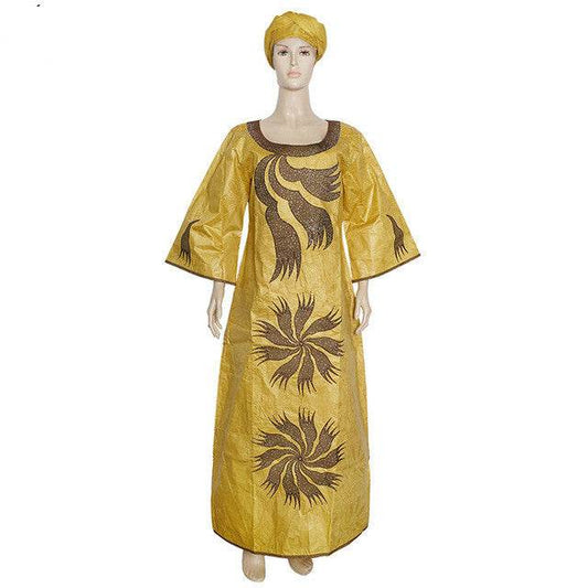 New African Dresses For Women 4xl 5xl Plus Size - Mubimart