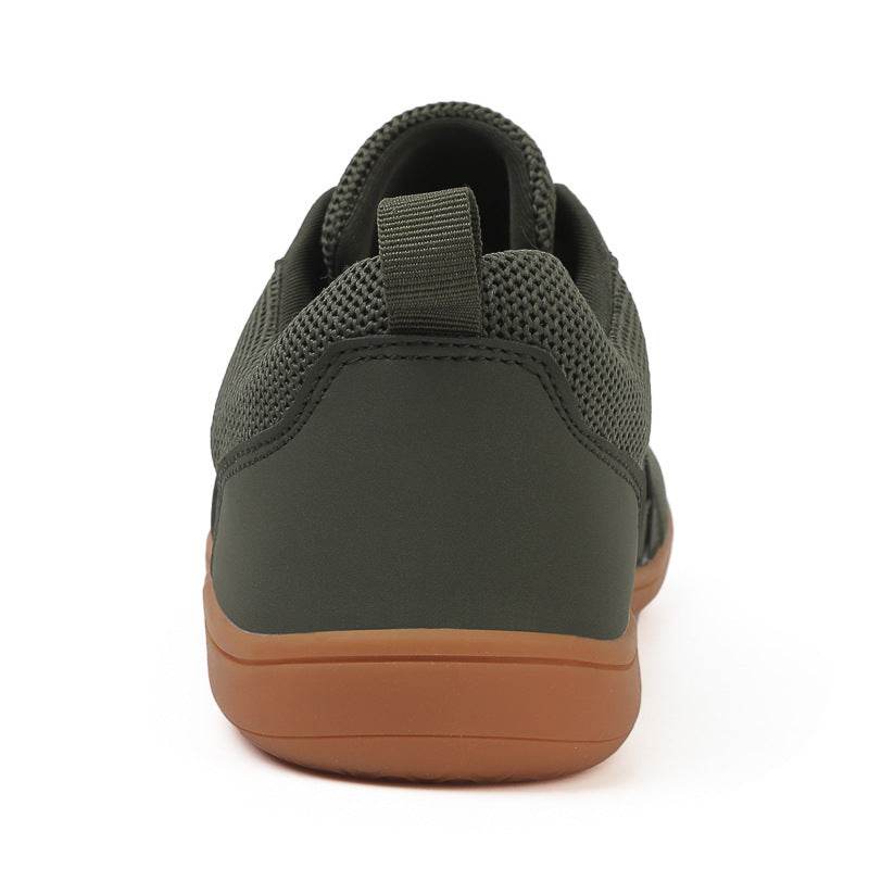 Couple Breathable Lace-up Mesh Shoes Casual Walking Sneakers Men Non-slip Running Sports Shoes Women - Mubimart