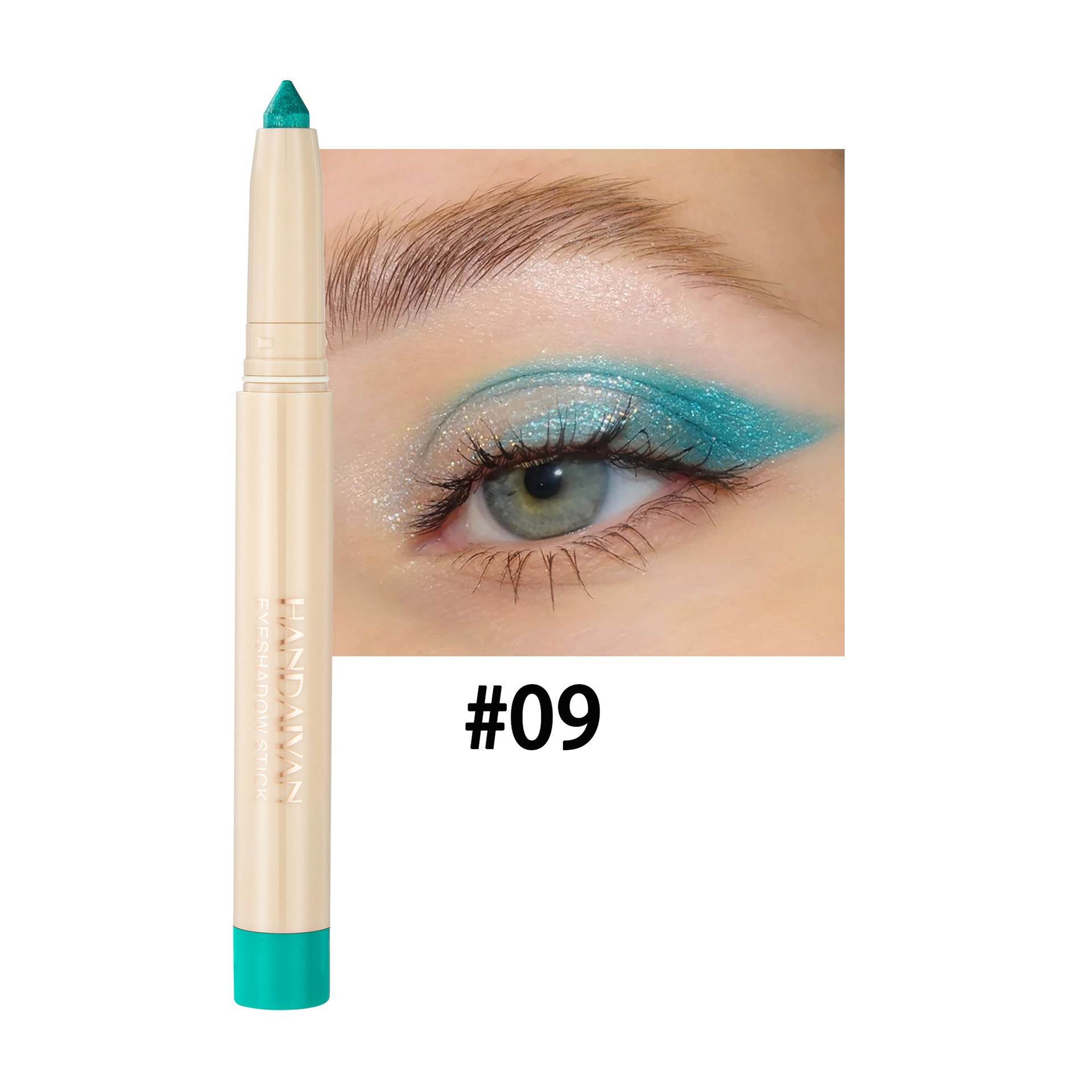 Cosmetic Eyeliner Gel Pen Lying Silkworm Mermaid Eye Shadow Pen Dual-use - Mubimart