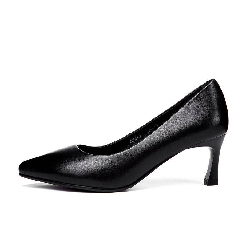 Pointed Toe Professional High Heel Work Shoes - Mubimart