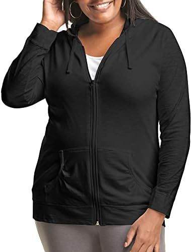 Autumn And Winter Plus Size Women's Sweatshirt Sports Top Pullover Solid Color Hoodie - Mubimart