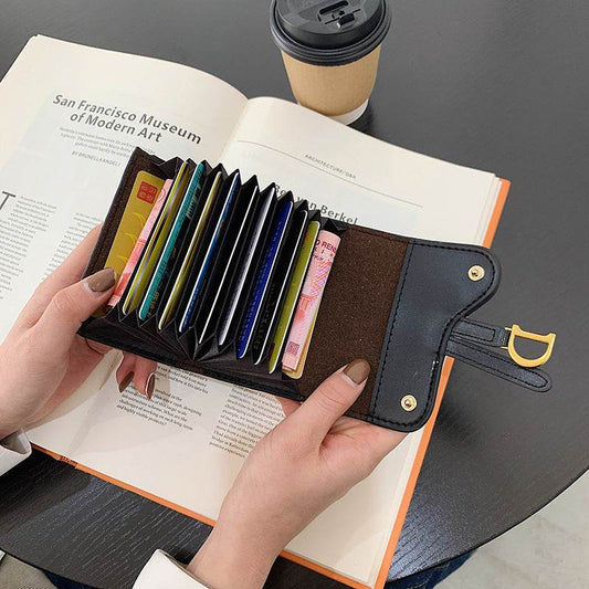 Ladies Short Multi-card Card Holder - Mubimart
