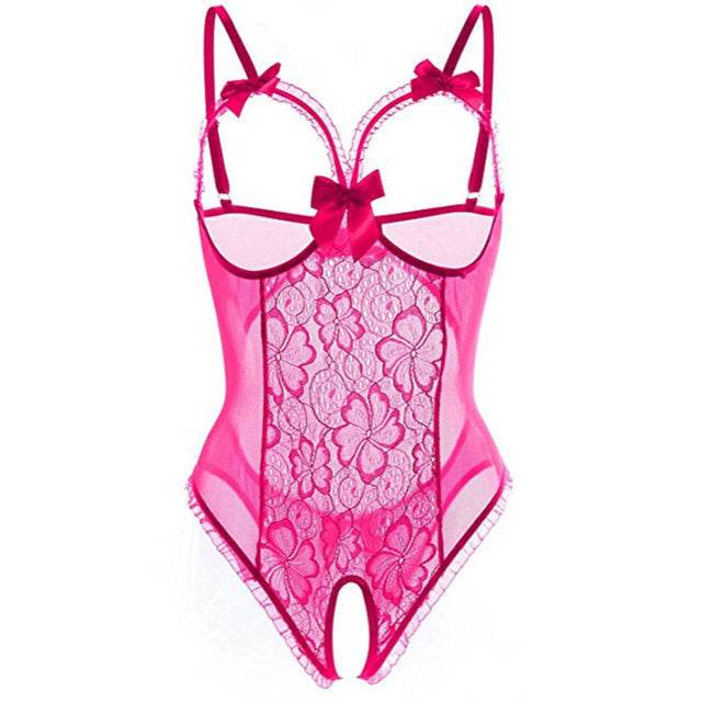 Plus Size Bra Crotch Women Lace Sexy Lingerie Hot - Mubimart
