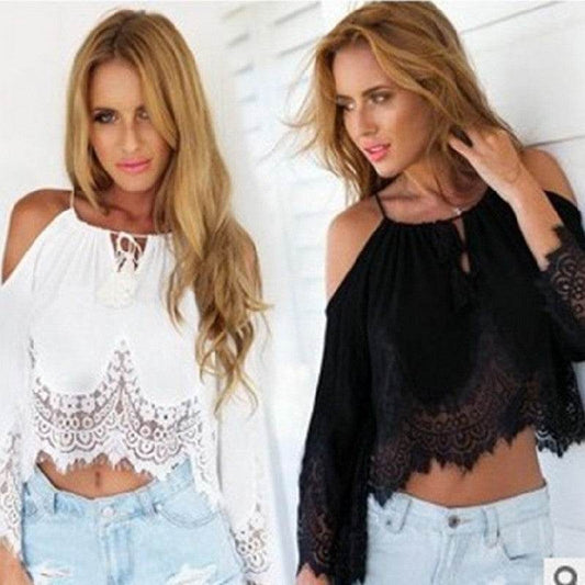 Women blouse white - Mubimart