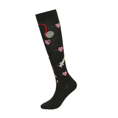 Fashion Calf Length Compression Socks - Mubimart -  