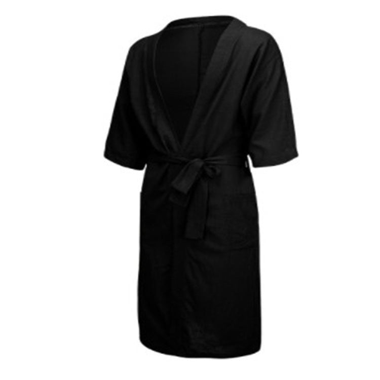 Bathrobe Bath Robe Dressing Gown Loungewear Sleepwear - Mubimart -  