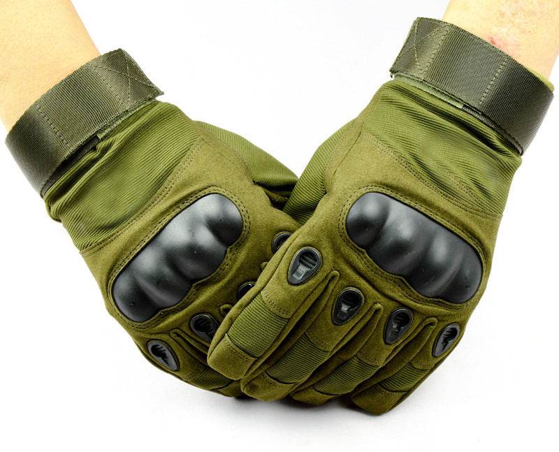 New Outdoor Tactical Gloves Men And Women Full Finger Motorcycle Gloves Cs Long Finger Sports Cycling Fitness Gloves - Mubimart
