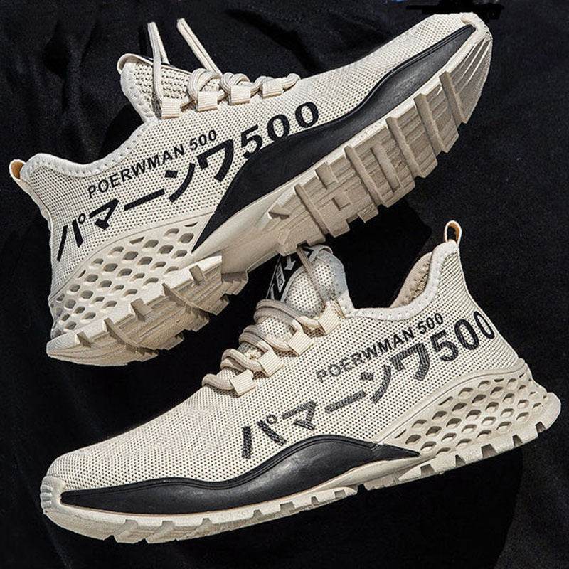 Men Sneakers Mesh Sports Shoes - Mubimart