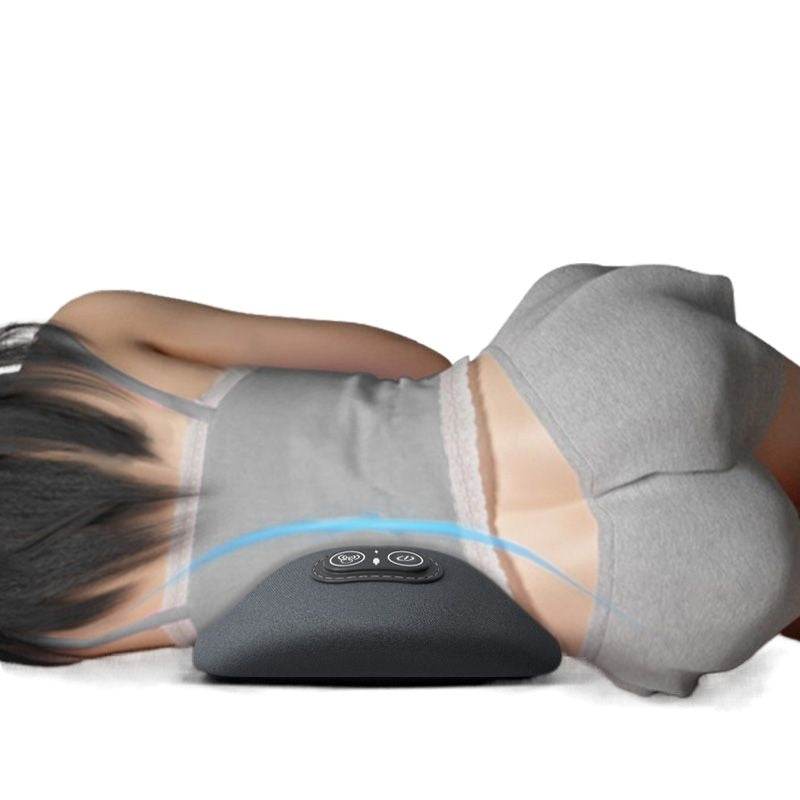 Bed For Sleep Waist Support Lumbar Support Pillow Lumbar Massage Heating - Mubimart