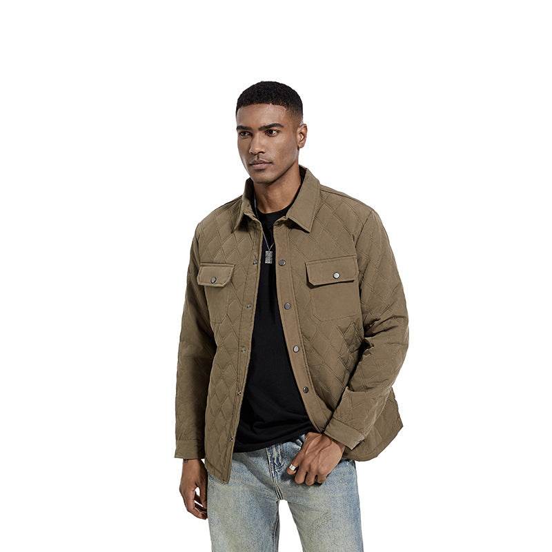 Men's Fashion Jacket Business Jacket Cotton Jacket - Mubimart