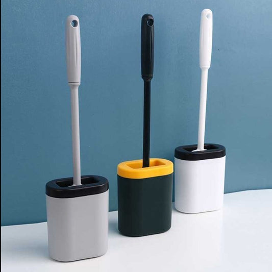 Toilet Brush With Long Handle And Soft Bristles Toilet Cleaning Brush Set