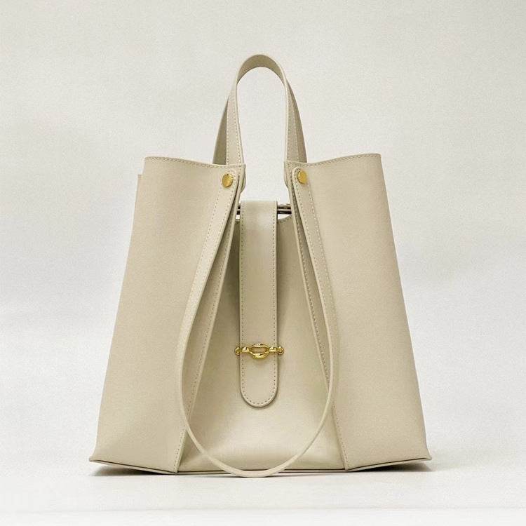 Genuine Leather Large Capacity Bag High-grade Tote Bag For Women - Mubimart
