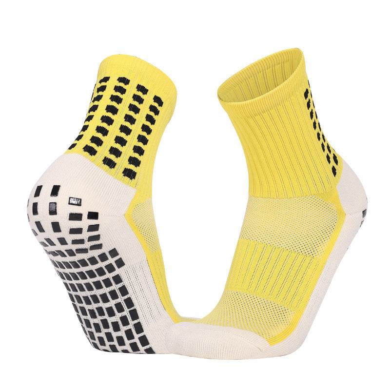 Non-slip Middle Cylinder Dispensing Thickening Sweat-absorbing Wear-resistant Towel Bottom Athletic Socks - Mubimart