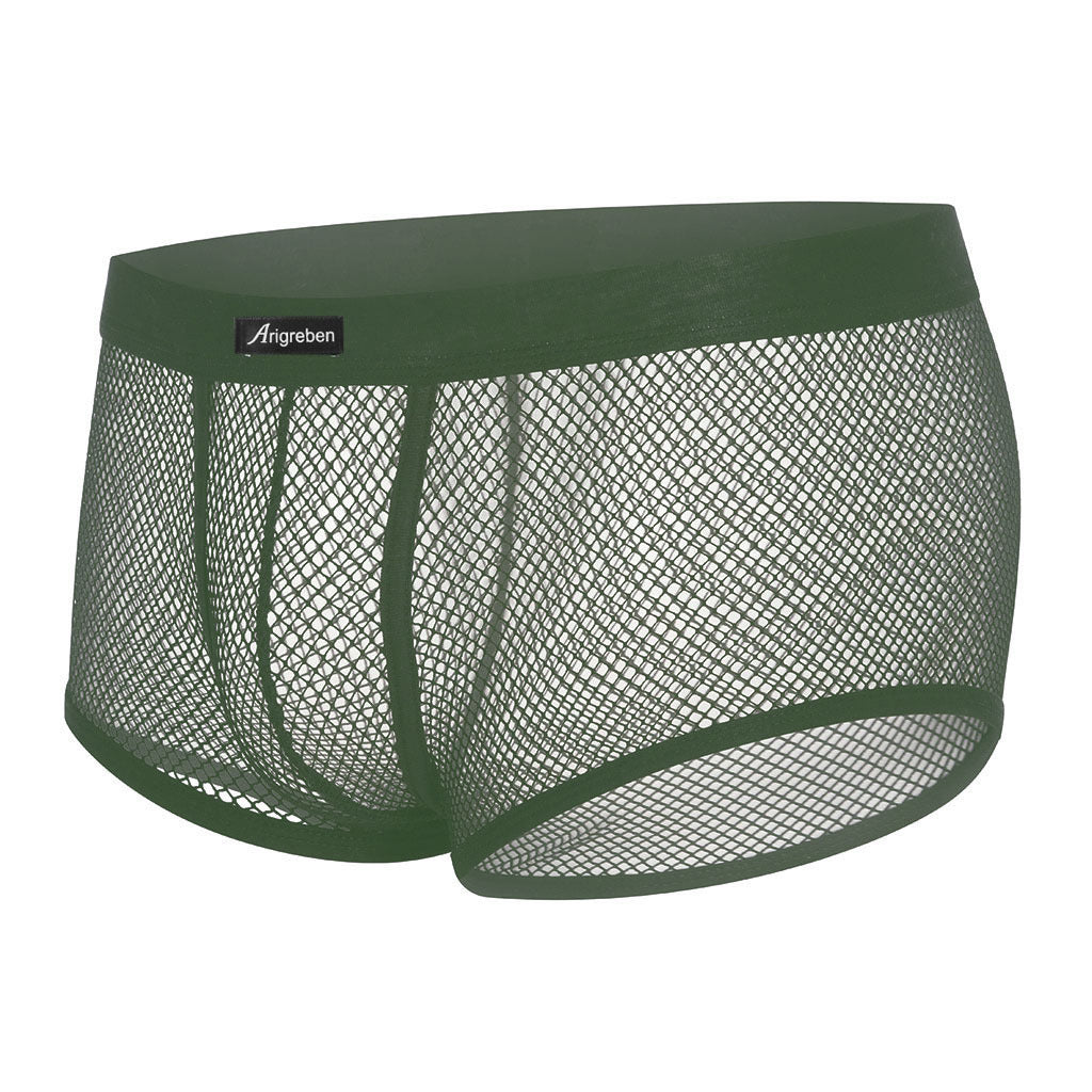 Ademende boxershorts van mesh voor heren