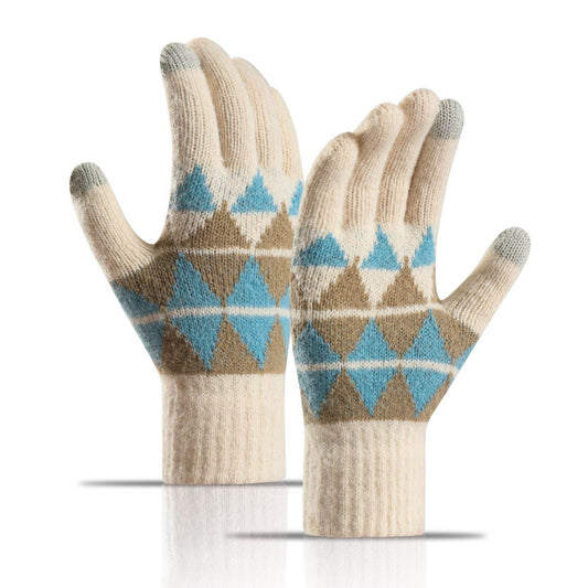 New Knitted Gloves For Men And Women In Autumn And Winter - Mubimart