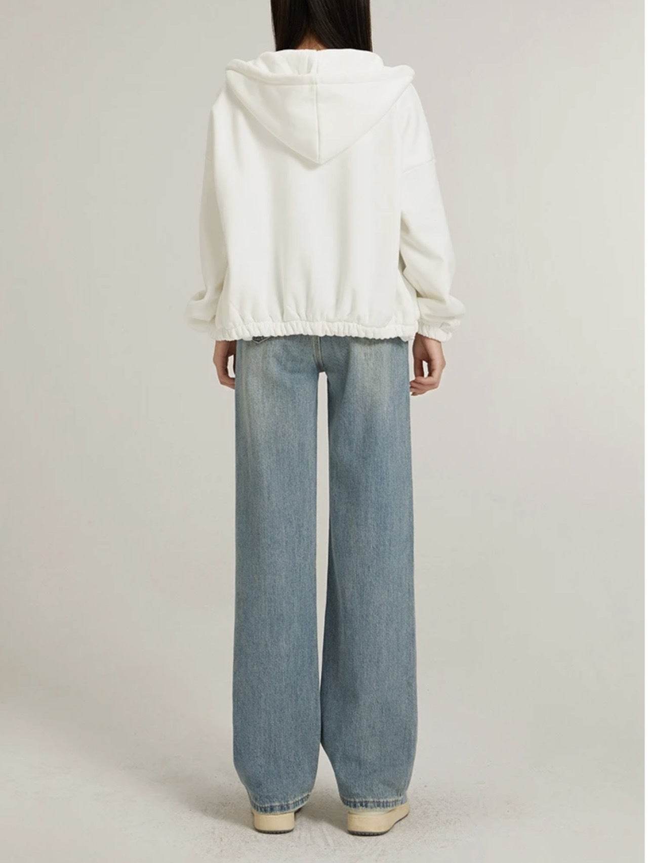 Fashion Personality Wide Leg Jeans For Women - Mubimart