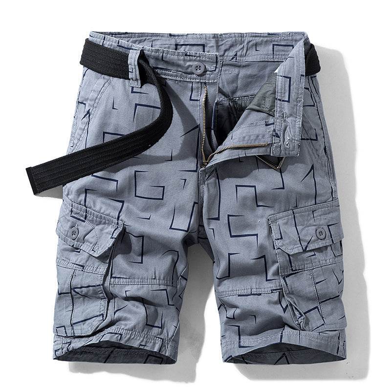 Men's Cargo Shorts Casual Pants - Mubimart