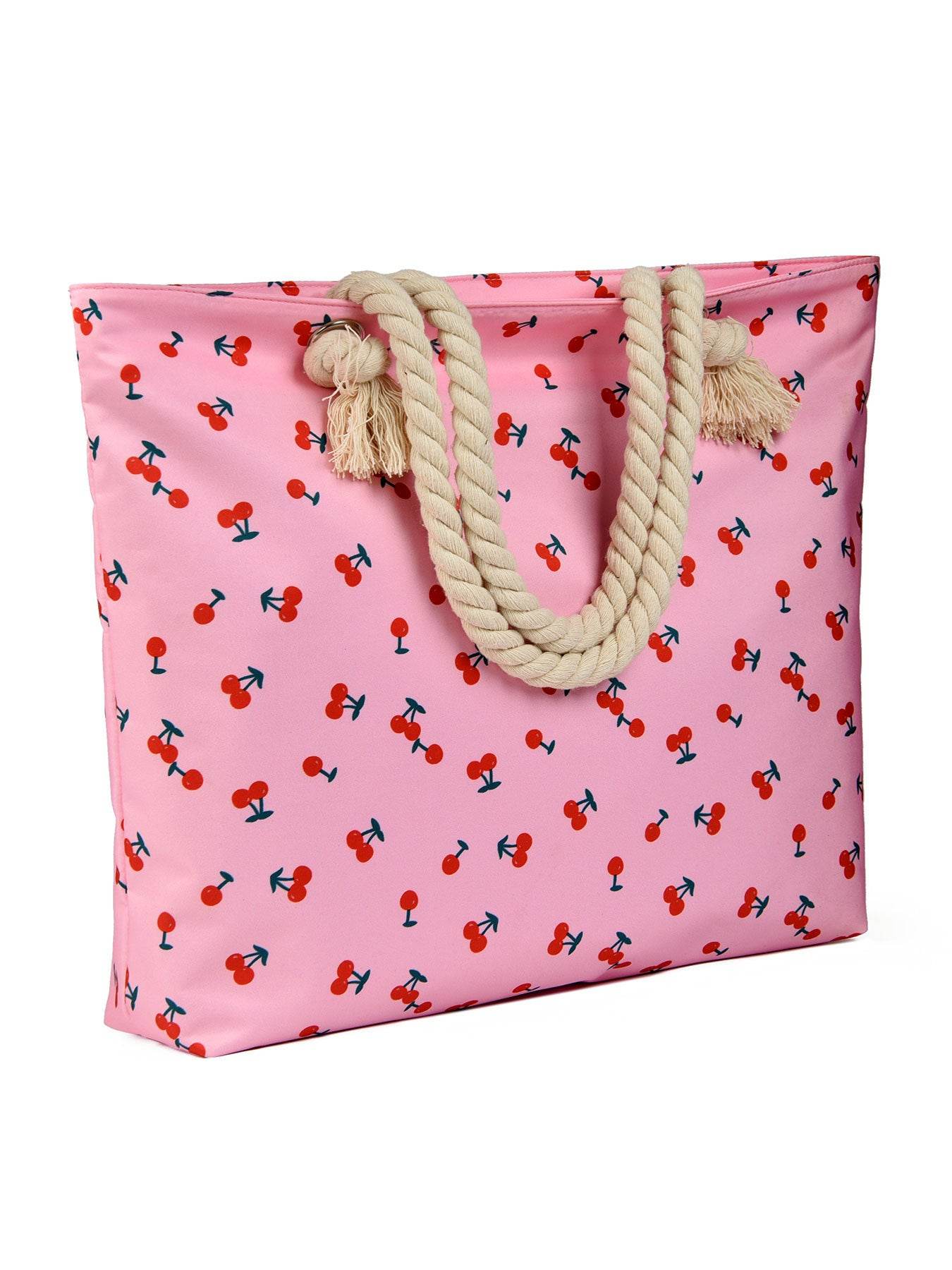 Art Flower Pattern Beach Bags For Women, Beach Bag Tote Waterproof Sandproof, Beach Bags For Women - Mubimart