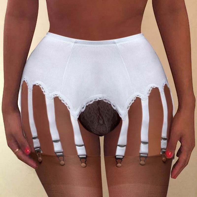 Garter Belt Women's Stocking Sling Sling Mesh Lace Belt - Mubimart