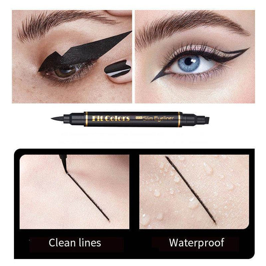 Fashionable Waterproof And Non Smudge Liquid Eyeliner - Mubimart