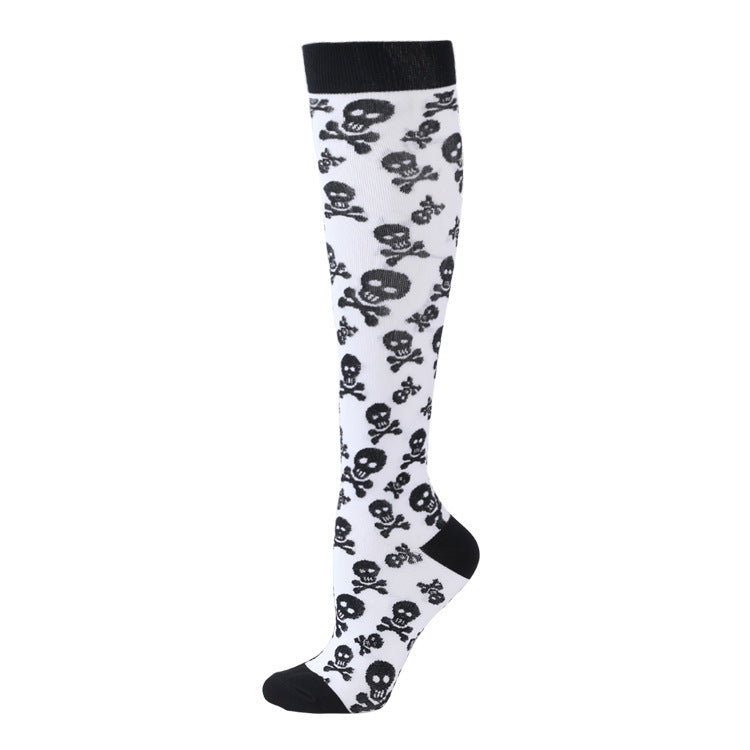 Sports Compression Socks Pattern Stretch Stockings - Mubimart -  