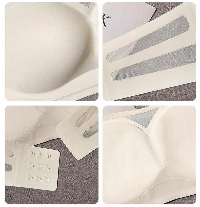 Seamless Push Up Non-slip Strapless Bra Tube Top - Mubimart