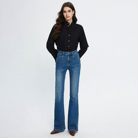 Fashionable Stretch Skinny Jeans For Women - Mubimart