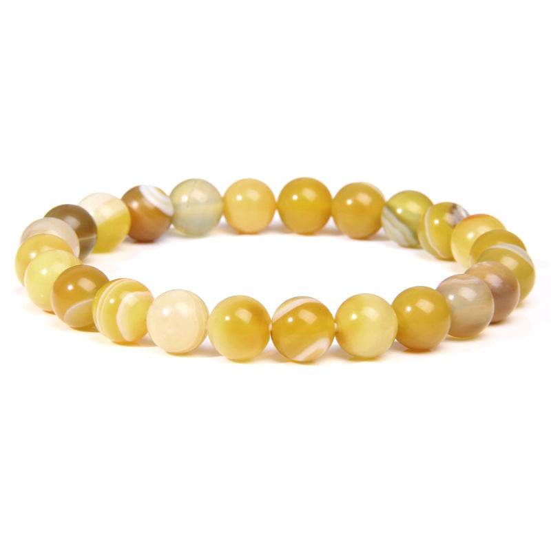 Natural Stone Beads Bracelet Men - Mubimart