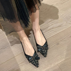 Women's Flat Pointed Toe Flat Elegant Pumps