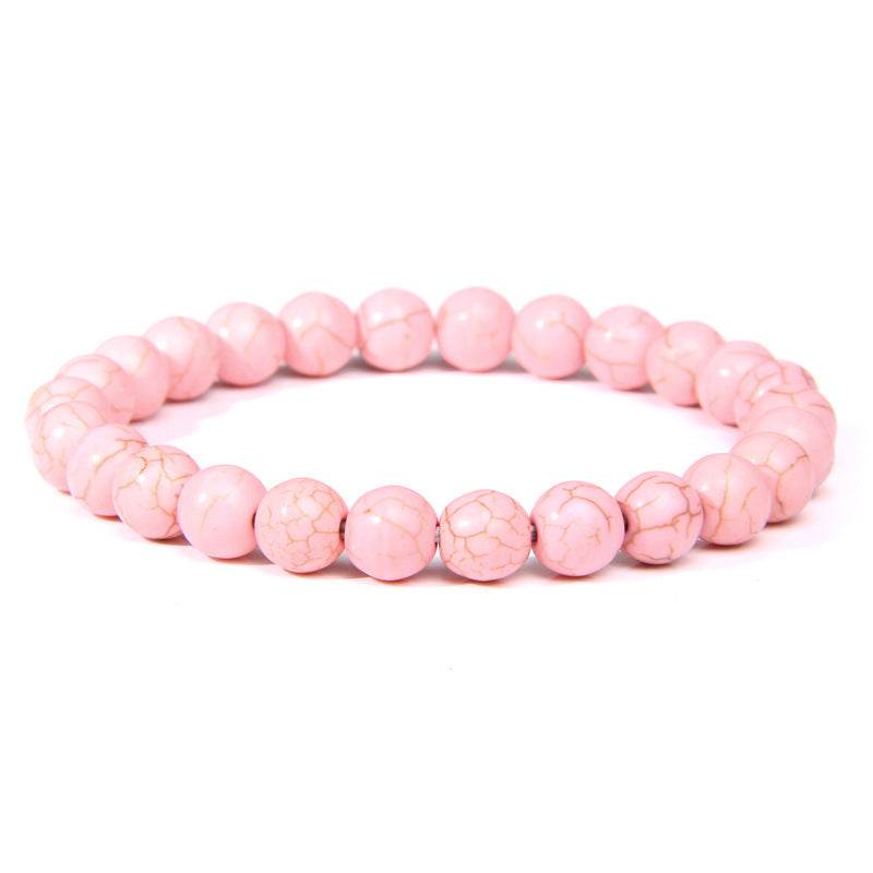 Natural Stone Beads Bracelet Men - Mubimart