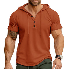 Men's Fashion Casual Exercise Workout Short Sleeve T-shirt