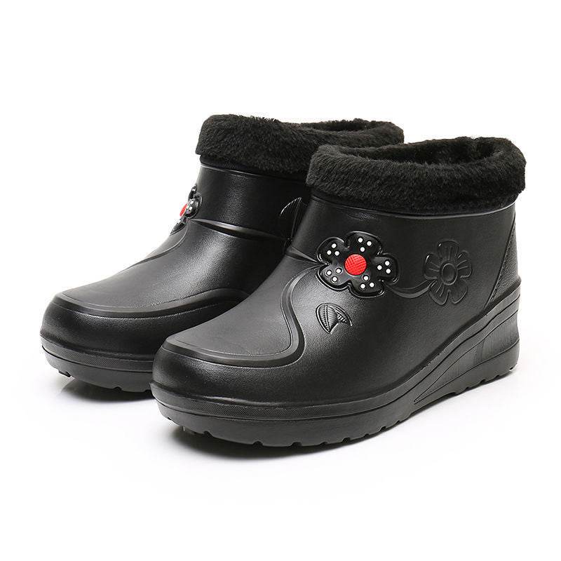 Winter Fleece Warm Snow Boots For Men And Women Light - Mubimart