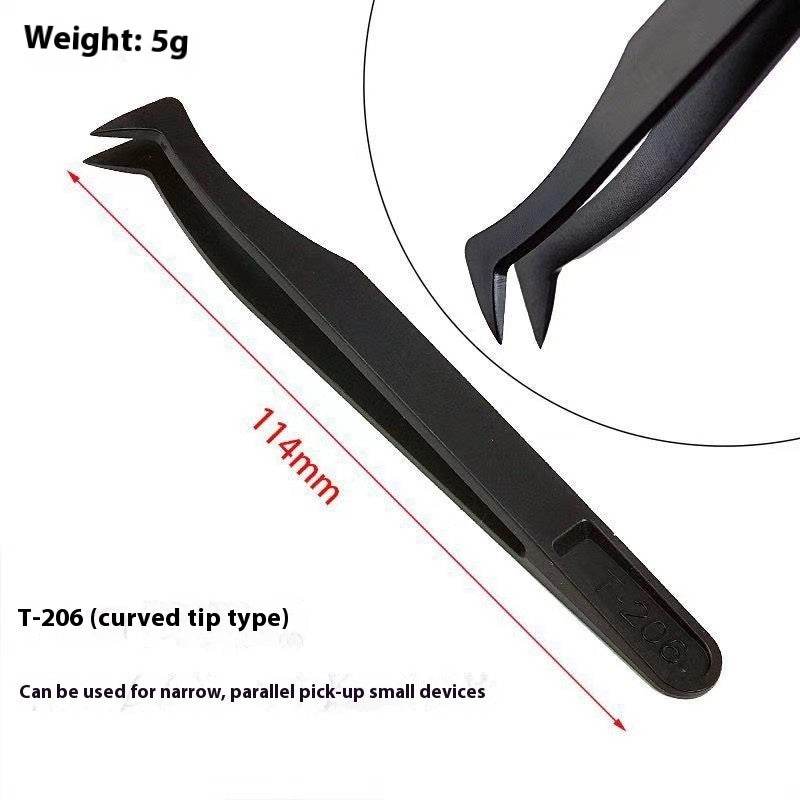 Fashion Anti-static Plastic ABS Tweezers Tool - Mubimart