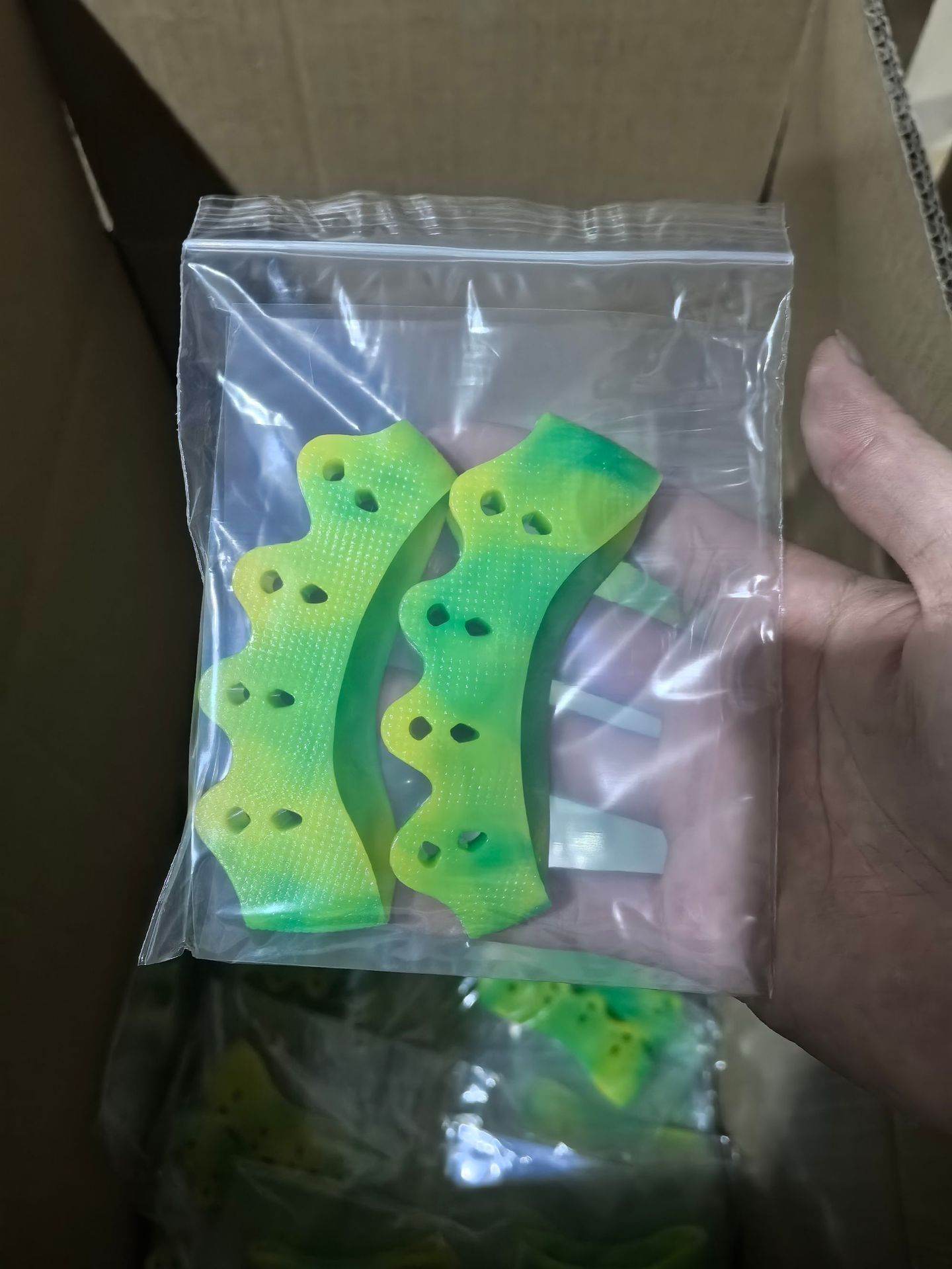 Men's And Women's Flip-out Five-toe Silicone Brace Toe Separator - Mubimart