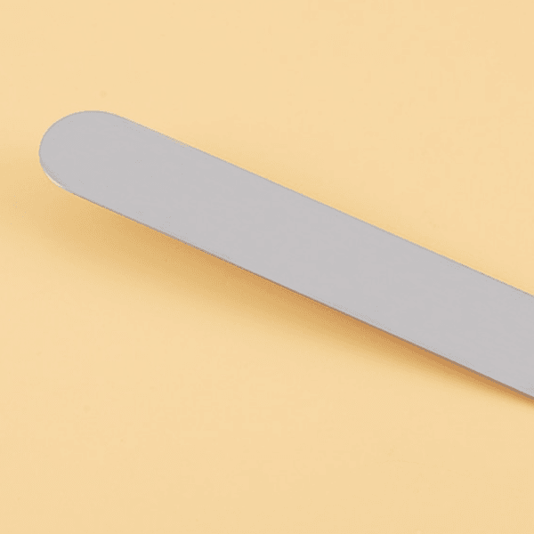 8 Inch Stainless Steel Cake Spatula Curved Butter Spatula Baking Tool - Mubimart