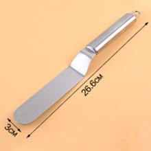 8 Inch Stainless Steel Cake Spatula Curved Butter Spatula Baking Tool - Mubimart -  