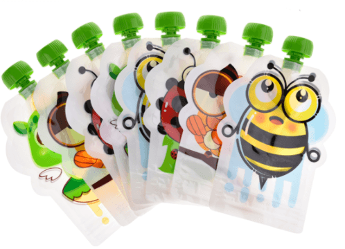 8 Pcs Of Homemade Fruit Puree In A Sealed Food Supplement Storage Bag - Mubimart