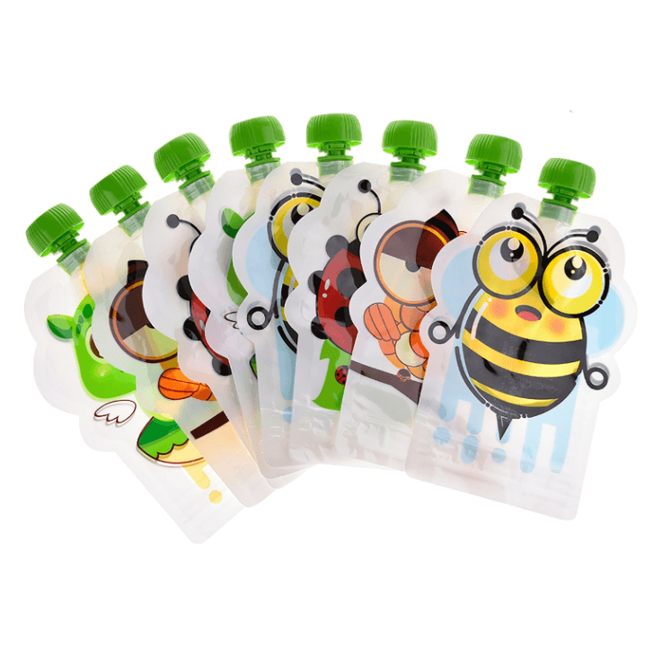 8 Pcs Of Homemade Fruit Puree In A Sealed Food Supplement Storage Bag - Mubimart