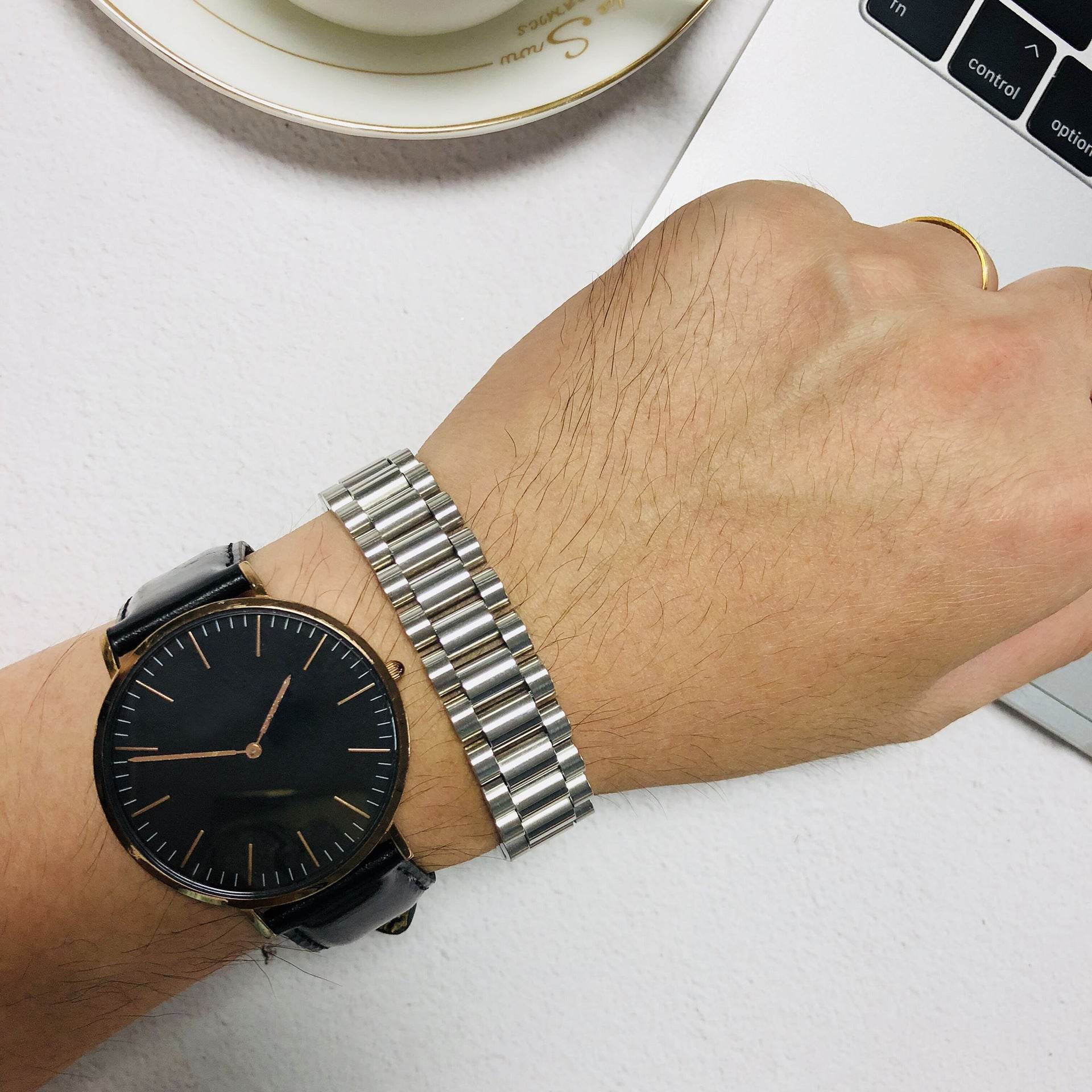 Titanium steel bracelet for men - Mubimart